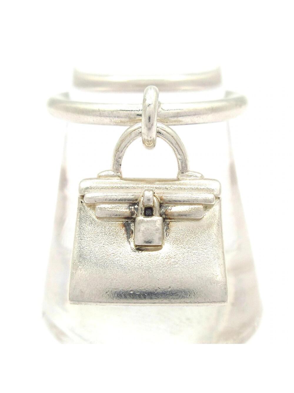 Hermes Amulet Kelly Ring Silver #373938H89B